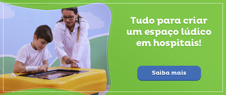 Tudo para criar um espaço lúdico em hospitais!