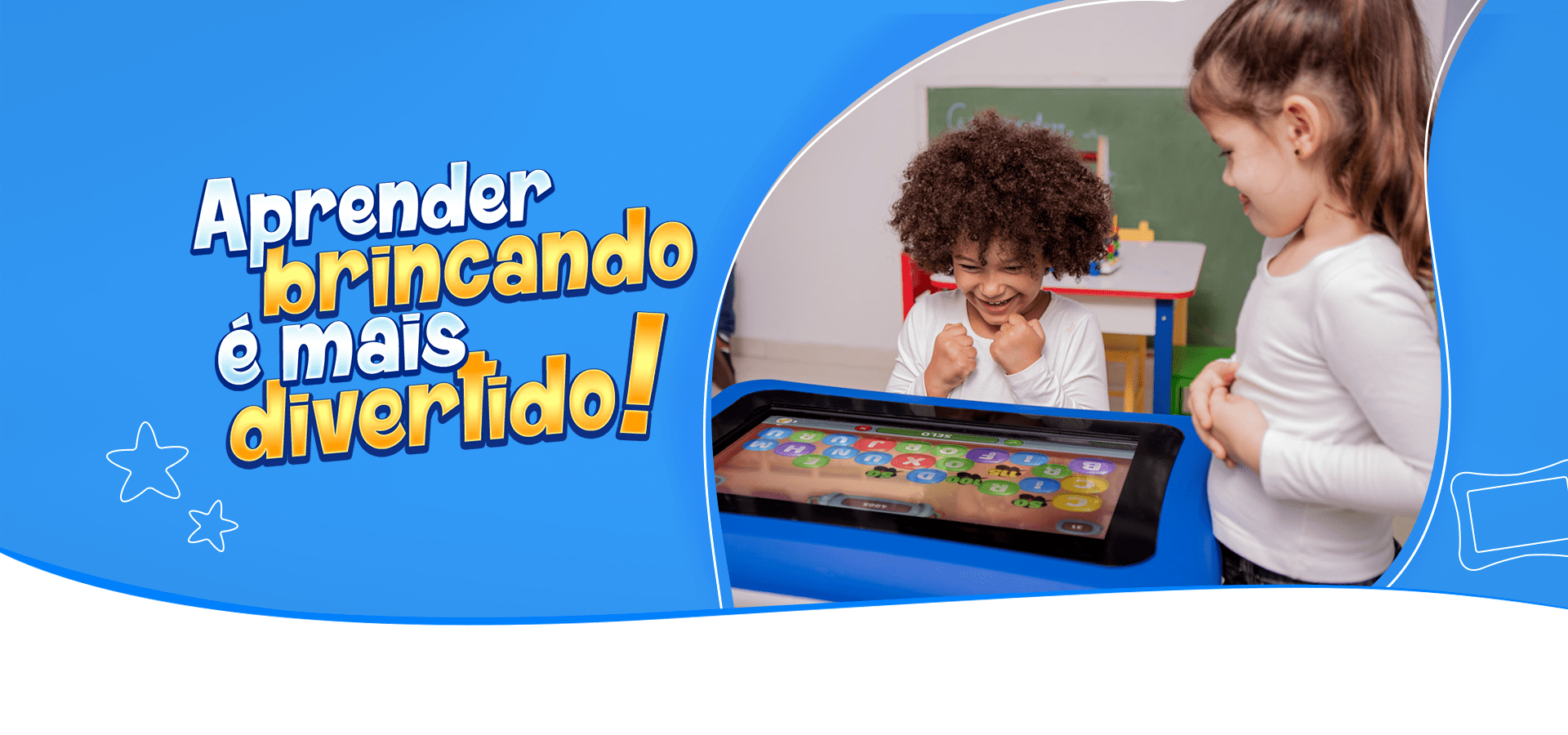 Aprender brincando é mais divertido