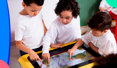 Atividades na Mesa Digital PlayTable