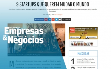 9 Startups que querem mudar o mundo