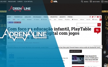 Com foco na educação infantil, PlayTable é a primeira mesa digital com jogos educativos do Brasil