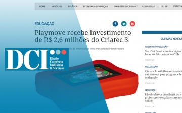 Playmove recebe investimento de R$ 2,6 milhões do Criatec 3