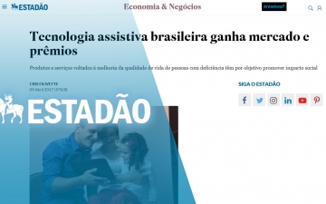 Tecnologia assistiva brasileira ganha mercado e prêmios